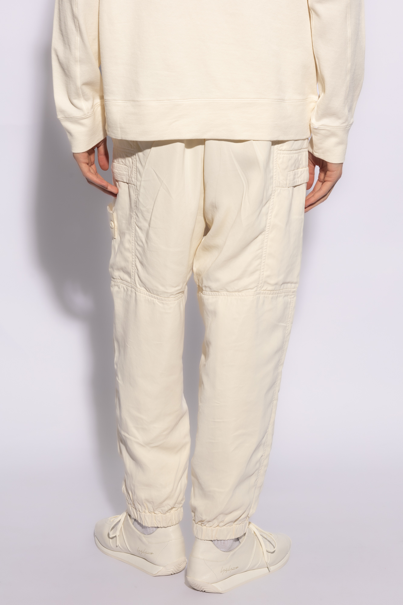 Stone island store cargo pants beige